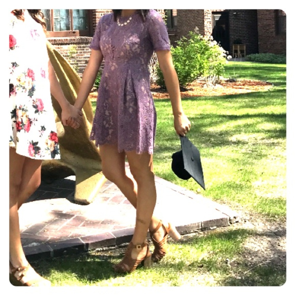 Lavender formal dress